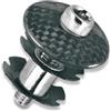 cyclingcolors Tappo Serie Sterzo per Bicicletta 1 1/8 25,4mm Dado Stellato Star nut Forcelle MTB strada città vtc di montaggio Carbon-look