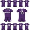 Kappa Kit Kombat Completo Neonato Bimbo 0-24 mesi Fiorentina 2024/25 Personalizzabile con NOMI e NUMERI Albert Biraghi Kean (Viola, 6 Mesi)