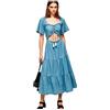 Pepe Jeans Aitana, Vestito Donna, Blu (Blue),S
