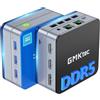 GMKtec G2 Plus Mini PC, Intel Twin Lake N150(4C/4T) jusqu'à 3.6GHz, Mini ordinateur de bureau Windows 11 Pro 12GB LPDDR5 RAM 512GB SSD WiFi 6 BT5.2