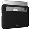 RAINYEAR make life easier RAINYEAR Custodia per laptop da 13 pollici per MacBook Air M5 M4 M3 M2 A3449 A3240 A3113 A2681 A2338 A2337 e MacBook Neo A3404; MacBook Pro da 14 pollici e Notebook Chromebook da 13 pollici, Nero