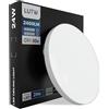 LUTW Plafoniera Led Soffitto, 24W 2400LM Lampada LED Soffitto, IP44 Impermeabile Plafoniera Bagno Luce Fredda 6500K, per Cameretta, Corridoio, Garage, Balcone, Cucina, Rotonda Ø28CM