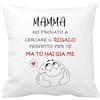 OMNIQI Regalo Mamma Copertura Cuscino, Regalo Mamma Natale Originale, Festa Della Mamma Idee Regalo, Regalo Mamma Compleanno, Regalo Per Mamma, Suocera, Nonna, Donna