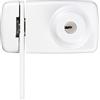 Abus 532795 7035 W - Serratura per porta con cilindro interno ed esterno e gancio di sicurezza, colore: Bianco