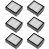 SAVOSWEET Confezione 6 Filtri per Roomba E5 E6 i3 i3+ i7 j7 e5154 e5158. 6 Pezzi Filtro HEPA di Ricambio Compatibile con iRobot Roomba Combo E5 E6 i7 i7+ Plus. Sostituzione con sei Filtri.
