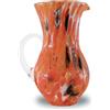 Gocce di Murano Brocca Buvette da 750 ml Made in Italy in Vetro Soffiato. Lavorati Secondo la Tradizione degli Artigiani di Murano, Caraffa da Tavolo Elegante
