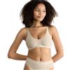 sloggi Donna Ever Ease Soft Bra, Silk Bianco
