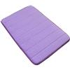 VSUSN - Tappeto da Bagno Antiscivolo, in Memory Foam e Microfibra, per Bagno., Microfibra, Viola Luminoso, 60 x 90 cm