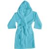 SOFFICIOSO Accappatoio Unisex in Spugna Uomo Donna con Cintura E Cappuccio Sophie M Turchese