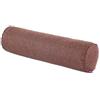 Easnea Cuscino rotondo in lino, cuscino a rullo lungo, per supporto lombare, per alleviare il dolore al collo, cuscino cilindrico con fodera rimovibile, per dormire, sedia, auto, divano, caffè, 15 x