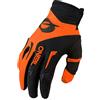 O'NEAL | Guanti Bike & Motocross | MX MTB DH FR Downhill Freeride | Materiali resistenti e flessibili, palmo ventilato | Element Glove | Uomo | Nero Neon Orange | Taglia XL/10