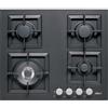 ELLECI Plano 60 G40 PGSP60140WS Piano Cottura Gas 4 Fornelli 60 cm Nero