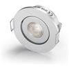 JOYINLED LED Mini piccola riflettori Fixtures / faretto Downlight soffitto lampade a incasso per Cree XPE 3W bianco caldo 3000K + driver