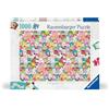 Ravensburger - Puzzle 1000 Pezzi Squishmallows Challenge | Puzzle Adulti E Bambini Con Una Misura Di 70x50 Cm | Regalo Per Adulti E Bambini Da 14 Anni E Più | Puzzles Ravensburger