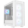 Asus A21 Plus TG ARGB White Mini Tower No-Power Vetro Temperato minITX/mATX