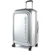 Mandarina Duck Logoduck + Trolley Medium Exp, Argento (Silver), 45x69x32/35(LxHxW)