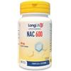 Longlife Nac 600 Mg N-acetil L-cisteina 60 Capsule Vegetali