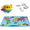 Chicco Tappeto Gioco Bambini Educativo Le Avventure di Capitan Cody Edu4You, Introduce alla Programmazione e al Coding, Tappeto Cameretta Bambini Morbido, Maxi 110x80 cm - Giochi Bambini 2-6 Anni