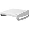 Fellowes Poggiapiedi ergonomico - Breyta™ poggiapiedi regolabile da scrivania per l'ufficio e la casa - Riciclabile al 100% - Garanzia di 5 anni - Bianco