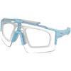 Crullé Photochromic Bike C2 | Occhiali da Sole Graduati o Non Graduati | Prova Online | Unisex | Plastica | Mascherina | Blu, Rosa | Adrialenti