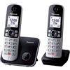 PANASONIC CORDLESS KX-TG6852JTB DUO BLACK VIVAVOCE - KX-TG6852JTB