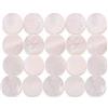 Eujgoov 20Pcs Madreperla Intarsi, White Pearl Shell Dot Intarsi 6mm Tastiera Intarsio Puntini Fret Intarsio per Tastiera della Chitarra