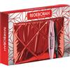 Deborah Pochette Metallizzato Rosso Contenente: Mascara My Power Volume E Eyeliner 24ore Extra