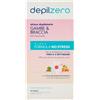 Depilzero Strisce Depilatorie Gambe E Braccia 22 Strisce + 4 Salviettine Post Depilazione Con Aloe