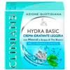 Clinians Hydra Basic - Crema Idratante Leggera Con Minerali E Acqua Vegetale Di The Bianco 50 ml
