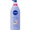 Nivea Body Crema Olio Pump Fiori Di Ciliegio Olio Di Jojoba - 400 ml