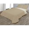Hosteline Set copripiumino Vegas Beige per letto da 135 3 pezzi