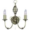 Searchlight Lampada da parete Zanzibar 2Lt - Metallo ottone anticato