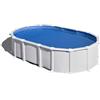 Fluidra Piscina fuori terra Ovale in acciaio serie HAITI kit completo di filtro a sabbia 610x375 h 132 cm - KITPROV6188