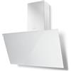 Faber Cappa Cucina Aspirante a Parete Larghezza 80 cm in Vetro colore Bianco - 330.0529.667 TWEET EG8 LED WH A80