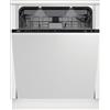 Beko Lavastoviglie da Incasso 16 Coperti Classe C Incassata a Scomparsa Totale 60 cm Fast+ QuietWash - BDIN39641A