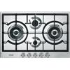 De Longhi Piano Cottura Incasso a Gas 4 Fuochi 75 cm colore Inox - NSL 475 X