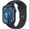 Apple Watch Series 9 Alluminio 45 mm (2023) | GPS | Mezzanotte | Cinturino Sport Mezzanotte M/L - molto buono
