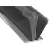 STORMGUARD Paraspifferi sigillante a spazzola in pile autoincollante per porta da garage Stormguard 05SR750007MGR. 7 m, nero