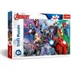 Trefl - Marvel The Avengers, Eroi Sempre Pronti - Puzzle 160 Pezzi - Puzzle Colorati con Fantastici Supereroi, Divertimento per Bambini dai 6 anni
