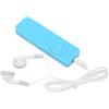 Bewinner Lettore MP3, Mini Lettore Musicale Lettore MP3 con Chiavetta USB, Lettore Musicale Portatile HiFi Lossless Sound per Studenti Che Corrono in Viaggio, Supporta Fino a 64 GB(Blu)