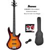 Ibanez GSR180 BS BROWN SUNBURST BASSO ELETTRICO KIT CON BORSA + SET CORDE + CAVO