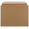 Greener Route 25 buste formato A4+Greener Route in cartone, capacità ondulata, 209 x 312 mm x 40 mm, resistenti 400 g/m², staccabili e aperte, per Royal Mail Large Letter