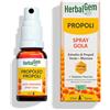 HerbalGem Spray Gola Propoli Bio 15 ml | Lenisce e ammorbidisce rapidamente, con echinacea ad ampio spettro. Dai 13 anni.