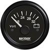 RECMAR Nuevo 2024 - VOLTIMETRO 8 / 32V Negro