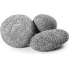 ARKA mySCAPE-LAVA PEBBLES - Pietre da acquascaping per acquari d'acqua dolce - circa 150-200 mm - Contenuto: 10 kg