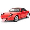 Imtfzct 1/32 Mazda Miata MX-5, Giocattolo Con Suono e Luce, Auto da Collezione per Bambini 4-7 Anni (Rosso)