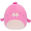 Squishmallows SQCR04223 Pepper il tricheco rosa, 50 cm, peluche ufficiale Kelly Toys
