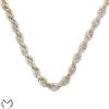 Collana in argento 800 maglia corda -495/VE-
