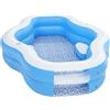 Bestway Piscina gonfiabile con finestra trasparente da 270x198x51 cm