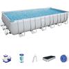 Bestway Set piscina fuori terra Power Steel da 732x366x132 cm